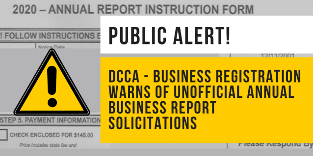 <a href="https://cca.hawaii.gov/breg/release-state-warns-of-unofficial-annual-business-report-solicitations-5/">STATE WARNS OF UNOFFICIAL ANNUAL BUSINESS REPORT SOLICITATIONS<br /><span>Read More<span class="fa3icon icon-signin"></span></span></a>