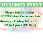 National Consumer Protection Week Virtual Fair Banner Image